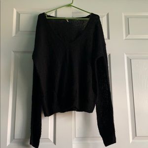 Black Free People Sweater